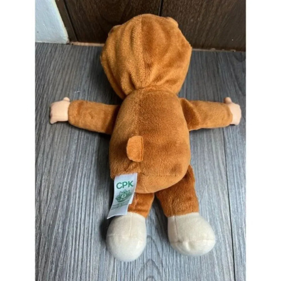 Vintage CPK Cabbage Patch Kids Plush Bear Costume Doll with Blue Polka Dot Bow - Picture 5 of 7